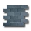 Mitage Tile Lava Stone Mosaic Classic Brick 2 X 4 (honed) Tile & Stone