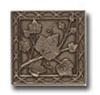 Mohawk Artistic Collection - Accent Statements - Metals Vintage Bronze English Ivy Decorative Insert Tile & Stone