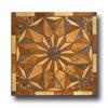 Mohawk Quarry Stone 34 X 34 Multicolor Rosone Medallion Tile & Stone