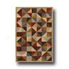 Mohawk Six Star 8 X 11 Parquetry Blue Berry Area Rugs