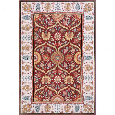 Momeni, Inc. Antique Empire 4 X 6 Burgundy Area Rugs