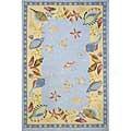 Momeni,-Inc. Coastal 2 X 3 Coasatl Light Blue Area Rugs