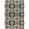 Momeni, Inc. Elements 3 X 5 Elements Black Area Rugs