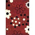 Momeni, Inc. Koi 4 X 6 Koi Red Area Rugs