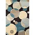 Momeni, Inc. New Wave 4 X 6 New Wave Teal Area Rugs