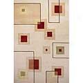 Momeni, Inc. New Wave 4 X 6 New Wave Ivory Yard Rugs