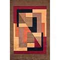 Momeni, Inc. New Undulation 5 X 8 New Wave Pomegranat Area Rugs