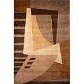 Momeni, Inc. New Wave 8 X 10 New Wave Light Brown Area Rugs