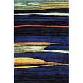 Momeni, Inc. New Wave 8 X 10 New Wave Navy Area Rugs