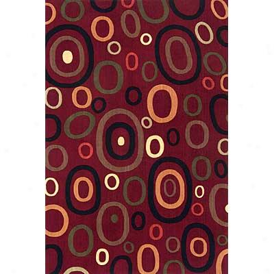 Momeni, Inc. Odyssey 10 X 14 Odyssey Burgundy Area Rugs