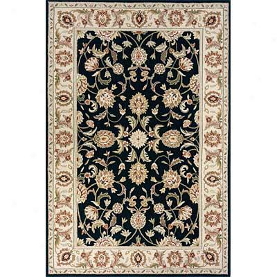 M0meni, Inc. Old World 5 X 8 Old World Black Area Rugs