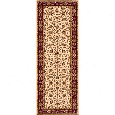 Momeni, Inc. Persian Garden 2 X 8 Runner Ivory Area Rugs