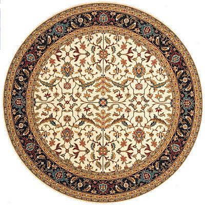 Momeni, Inc. Persian Garden 8 Round Charcoal Area Rugs