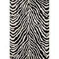 Momeni, Inc. Serengeti 8 X 11 Sereng3ti Zebra Area Rugs