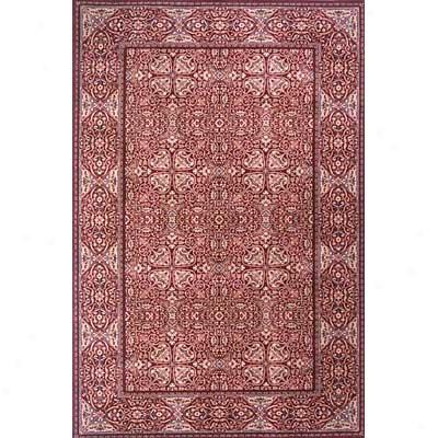 Mojeni, Inc. Surton Place 10 X 14 Burgundy Area Rugs