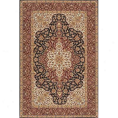 Mpmeni, Inc. Sutton Place 5 X 8 Black Area Rugs