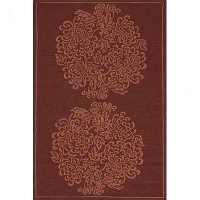 Momeni, Inc. Veranda 2 X 3 Veranda Wine Area Rugs