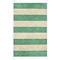 Nejad Rugs Boardwalk Stripes 4 X 6 Teal/ivory Area Rugs