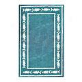 Nejad Rugs Fish Border 8 X 11 Teal Area Rugs