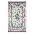 Nejad Rugs French Country 9 X 12 Floral Aubuson Ivory/rose Area Rugs