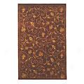 Nejad Rugs French Scrolls 4 X 6 Wine/wine Area Rugs