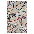 Nejad Rugs Fusion 4 X 6 Ivory/multi Area Rugs