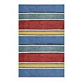 Nejad Rugs Ocean Stripes 8 X 11 Gema Area Rugs