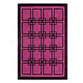 Nejad Rugs Omni 4 X 6 Purple/black Area Rugs