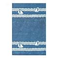 Nejad Rugs Sailboat 8 X 11 Blue Area Rugs