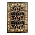 Nejad Rug Signature Heirloom 5 X 7 Arts & Crafts Black/ivory Area Rugs