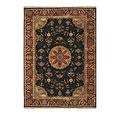 Nejad Rugs Stamp Masterpiece 5 X 7 Signature Tabriz Med Black/burgundy Area Rugs