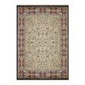 Nejad Rugs Signature Masterpiece 10 X 14 Huny Tabirz Antique Ivory/navy Area Rugs