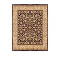 Nejad Rugs Signature Museum 8x10 Kashan Dabir Black/antique Ivory Area Rugs