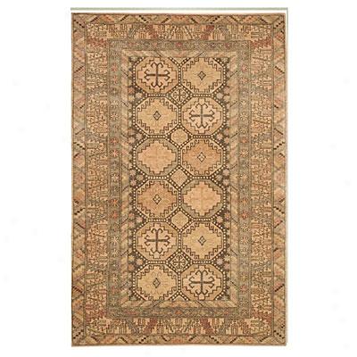 Nejad Rugs Village 8x10 Kazak Brown/peach Aera Rugs