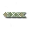 Originnal Style Large Triangle & Square Tumbled Glass Borders Turkana Tile & Stone