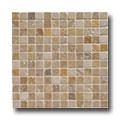 Original Style Venetian Mosaic 7/8 Mixed Travertine Tile & Stone