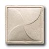 Questech Dorset Classics - Travertine Pinwheel Deco Tile & Stone