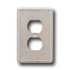 Questech Dorset Switch Plates - Travertine Sole Duplex Tile & Stone