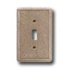 Questech Dorset Switch Plates - Noche Single ToggleT ile & Stone