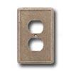 Questech Dorset Switch Plates - Noche Single Duplex Tile & Stone