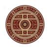 Radici Usa Biltmore I 8 Round Red Area Rugs