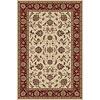 Radici Usa Biltmore Iv 5 X 8 Ivory Red Area Rugs