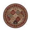 Radici Ue Biltmore V 8 Round Red Area Rugs