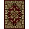 Radici Usa Castello Ix 5 X 8 Burgundy Area Rugs