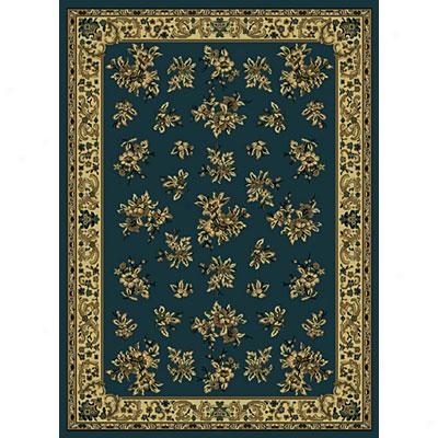 Radici Usa Castello V 10 X 13 Cobalt Area Rugs