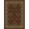 Radici Usa Castello Vii 3 X 5 Burgundy Area Rugs