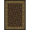 Radici Usa Castello Xi 5 X 8 Black Area Rugs