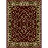 Radici Usa Castello Xiii 5 X 8 Burgundy Area Rugs