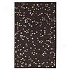 Radici Usa Elegance 5 X 8 Chocolate Truffle Region Rugs