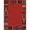 Radici Usa Multicolor I 2 X 8 Runner Brick Area Rugs